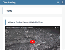 Tablet Screenshot of clearlanding.com